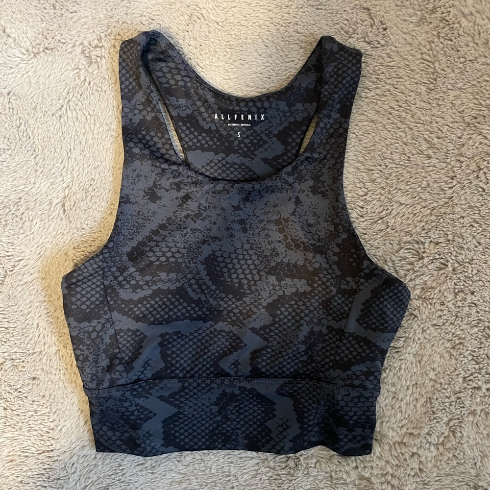 Allfenix Indie Python Sports Bra